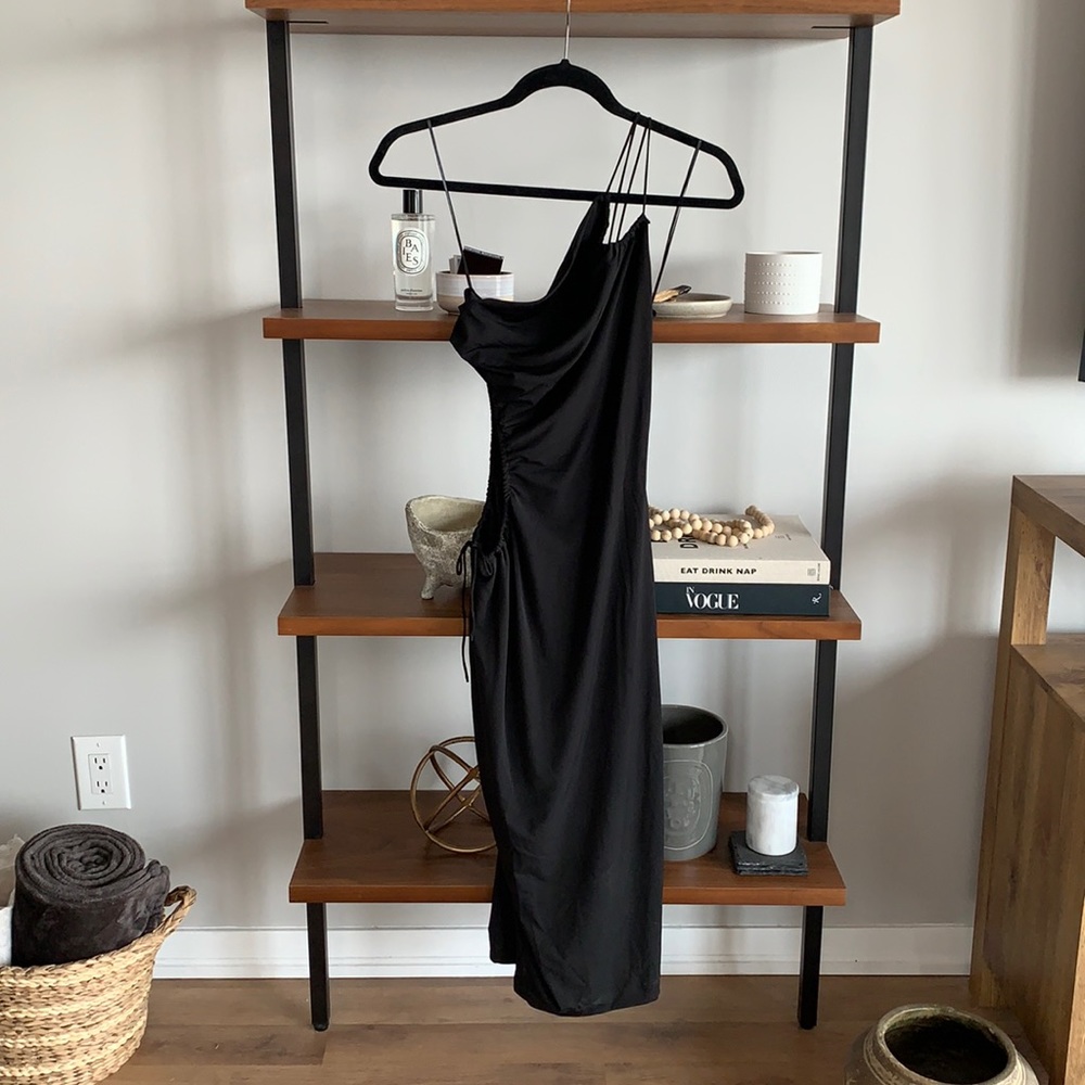 NWT Dynamite Asymmetrical Midi Dress